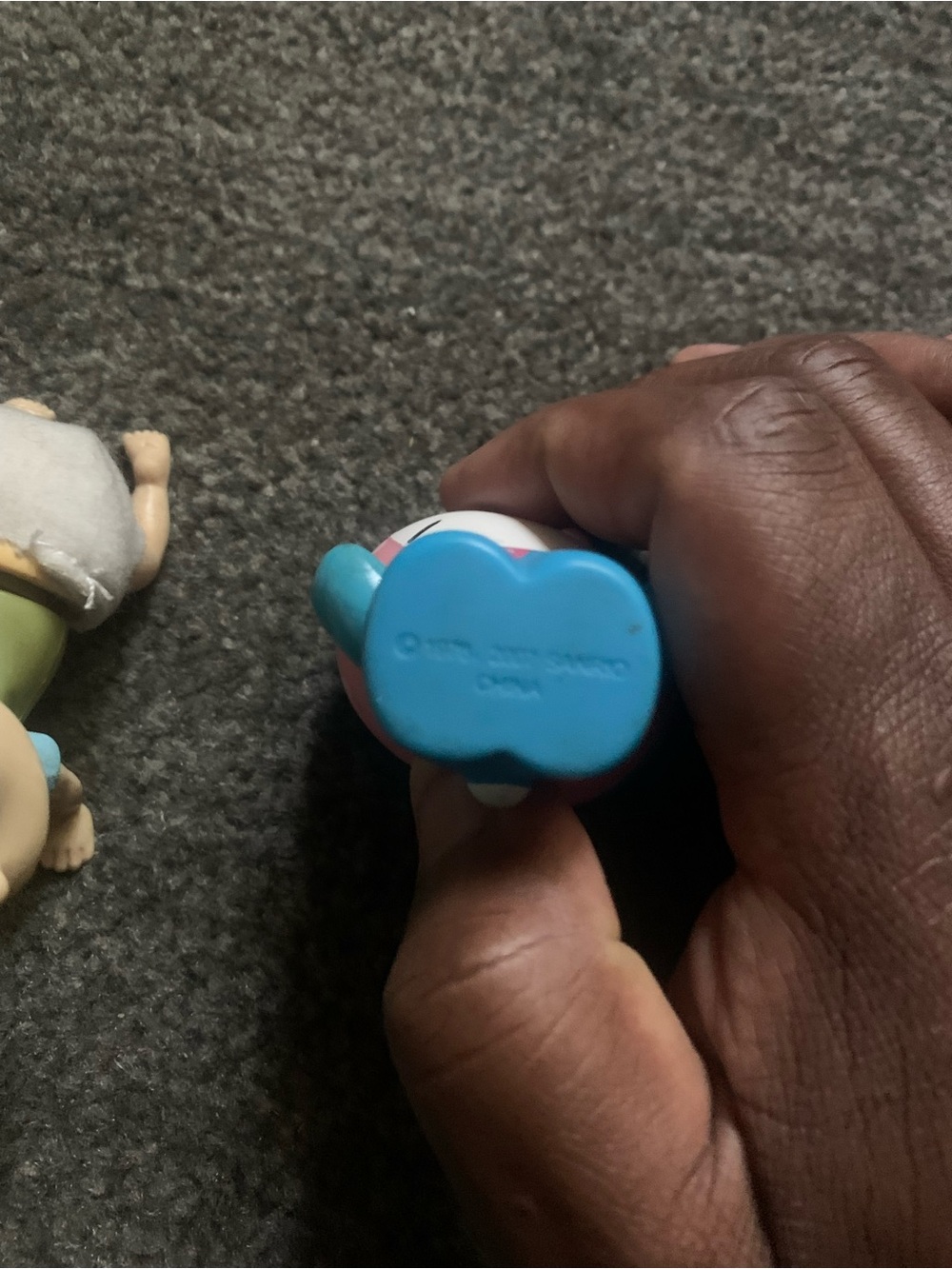 Blue and White Kids Toy Figure - Unknown Brand